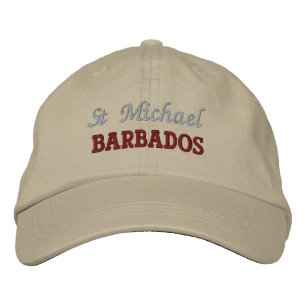 St. Michael, Barbados bestickte Baseball Cap Baseballkappe