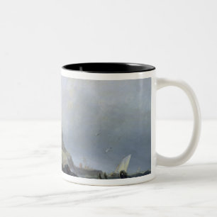 St Michael Berg, Cornwall Zweifarbige Tasse