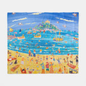 St Michael Berg-Fleecedecke durch John-Farbstoff Fleecedecke (Vorderseite (Horizontal))