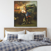 St. Michael, c.1503-05 Leinwanddruck (Insitu (Schlafzimmer))
