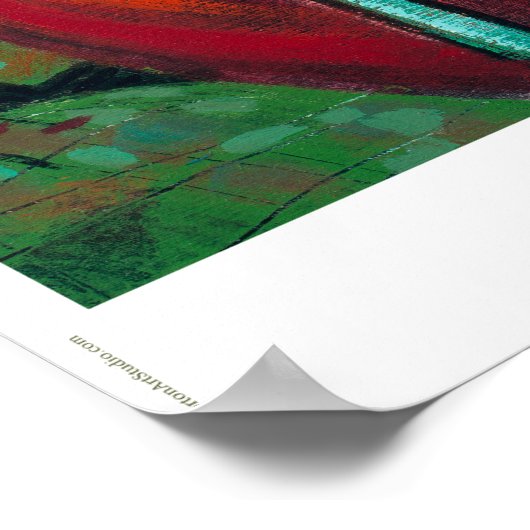 St. Michael das Archangel-Klassenposter Poster (Ecke)