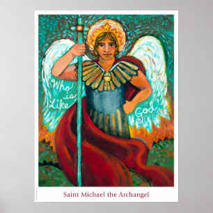 St. Michael das Archangel-Klassenposter Poster