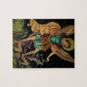 St Michael das Bogen-Engels-Puzzlespiel Puzzle (Horizontal)