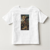 St Michael, das den Dämon, 1518 überwältigt Kleinkind T-shirt (Vorderseite)