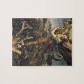 St Michael, das den Dämon, 1518 überwältigt Puzzle (Horizontal)