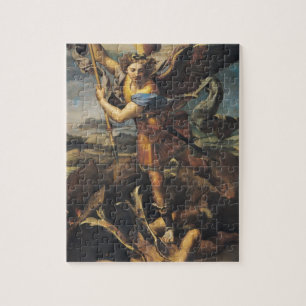 St Michael, das den Dämon, 1518 überwältigt Puzzle