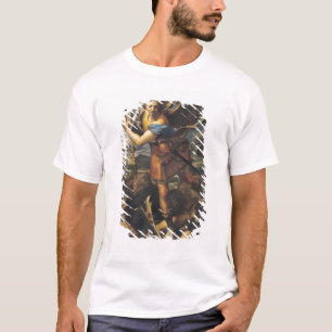 St Michael, das den Dämon, 1518 überwältigt T-Shirt