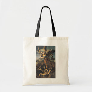 St Michael, das den Dämon, 1518 überwältigt Tragetasche