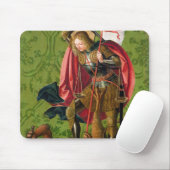 St Michael, das den Drachen tötet Mousepad (Mit Mouse)