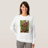 St Michael, das den Drachen tötet T-Shirt (Vorne ganz)