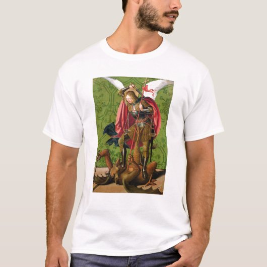 St Michael, das den Drachen tötet T-Shirt (Vorderseite)