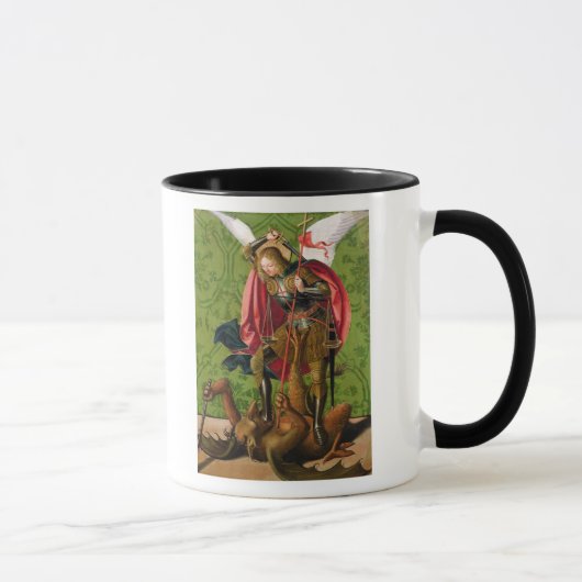 St Michael, das den Drachen tötet Tasse (Rechts)