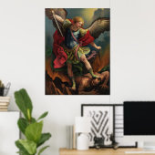 St. Michael das Erzengel Große Poster (Heimbüro)