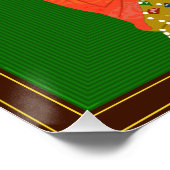 St. Michael das Erzengel-Poster Poster (Ecke)