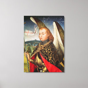 St Michael der Erzengel, 1460-66 Leinwanddruck