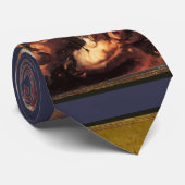 St. Michael der Erzengel, Blue Topaz Krawatte (Gerollt)