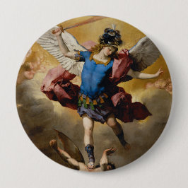 St. Michael, der Erzengel Button