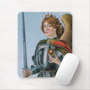 St. Michael der Erzengel (Detail; M 017) Mousepad
