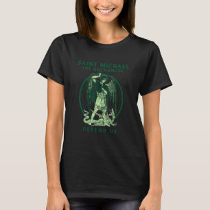 St. Michael Der Erzengel Gebet Katholische Traditi T-Shirt