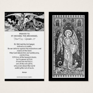 St. Michael der Erzengel Gebetskarte