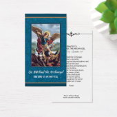 St. Michael der Erzengel Gebetskarte (Schreibtisch)