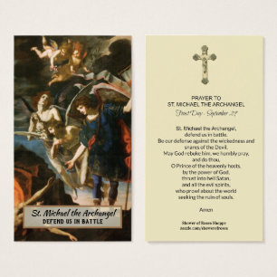 St. Michael der Erzengel Gebetskarte