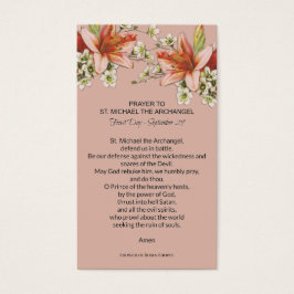 St. Michael der Erzengel Gebetskarte