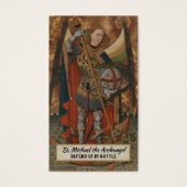 St. Michael der Erzengel Gebetskarte (Vorderseite)