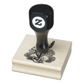 St. Michael, der Erzengel Gummistempel (Stempel)