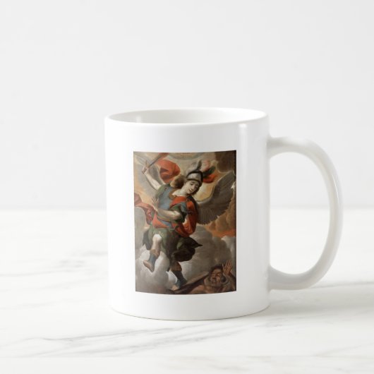 St Michael der Erzengel Kaffeetasse (Rechts)