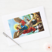 St. Michael der Erzengel Katholische Engel Sticker (Umschlag)