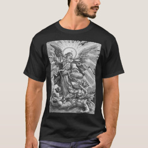St. Michael der Erzengel Katholische Engel Warr T-Shirt