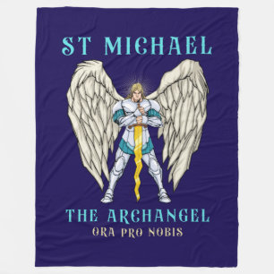 St. Michael der Erzengel katholische Gebet Fleecedecke