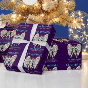 St. Michael der Erzengel katholische Gebet Geschenkpapier