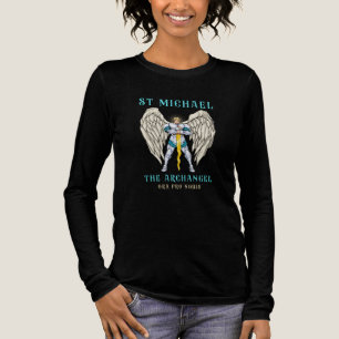 St. Michael der Erzengel katholische Gebet Tri-Blend Shirt