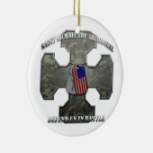 St Michael der Erzengel Keramikornament (Rechts)