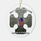 St Michael der Erzengel Keramikornament (Links)