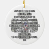 St Michael der Erzengel Keramikornament (Hinten)