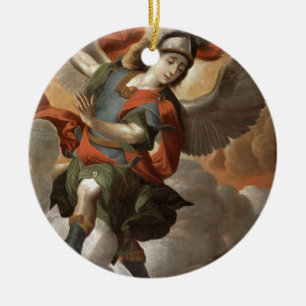 St Michael der Erzengel Keramikornament