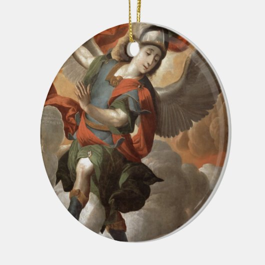 St Michael der Erzengel Keramikornament (Links)