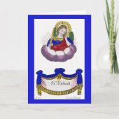 St. Michael der Erzengel (M 009) Blank Gruß Karte (Vorderseite)