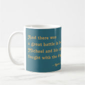 St. Michael der Erzengel (M 010) Kaffeetasse (Links)