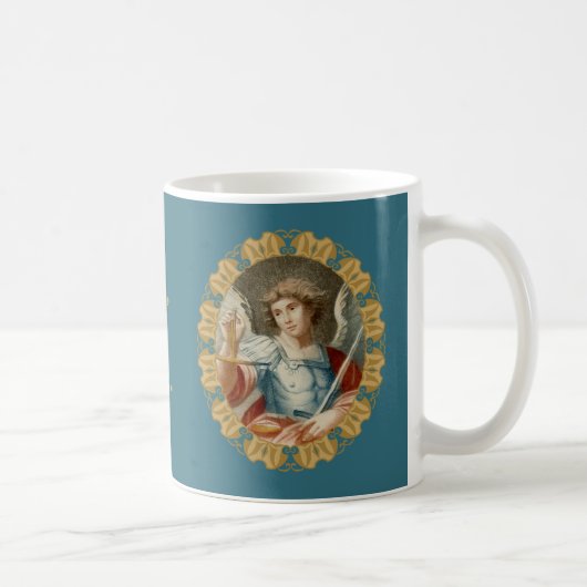 St. Michael der Erzengel (M 010) Kaffeetasse (Rechts)