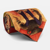 St Michael der Erzengel mit Drachen, Rubin Krawatte (Gerollt)