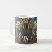 St Michael der Erzengel mit Teufel Kaffeetasse (Vorderseite Links)