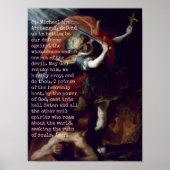 St. Michael der Erzengel Poster (Vorne)