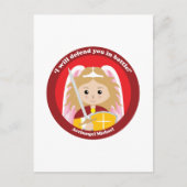 St. Michael der Erzengel Postkarte (Vorderseite)