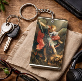 St. Michael der Erzengel Religiöse Katholik Schlüsselanhänger