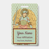 St. Michael der Erzengel (RLS 12) Ausweis (Rückseite)