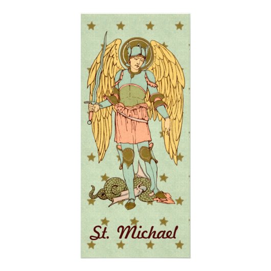 St. Michael der Erzengel (RLS 12) Werbekarte (Vorne)
